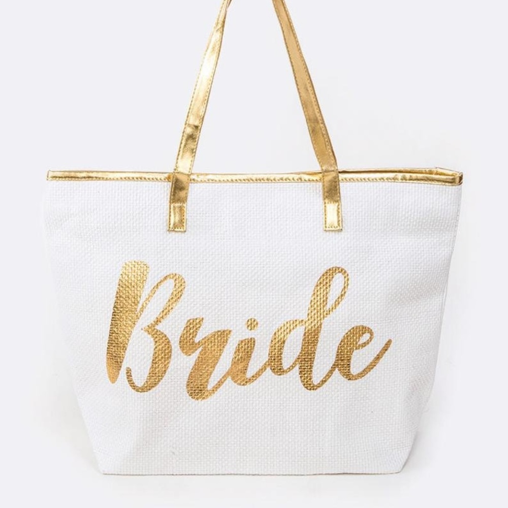 NEW weekend bag BRIDE foil print